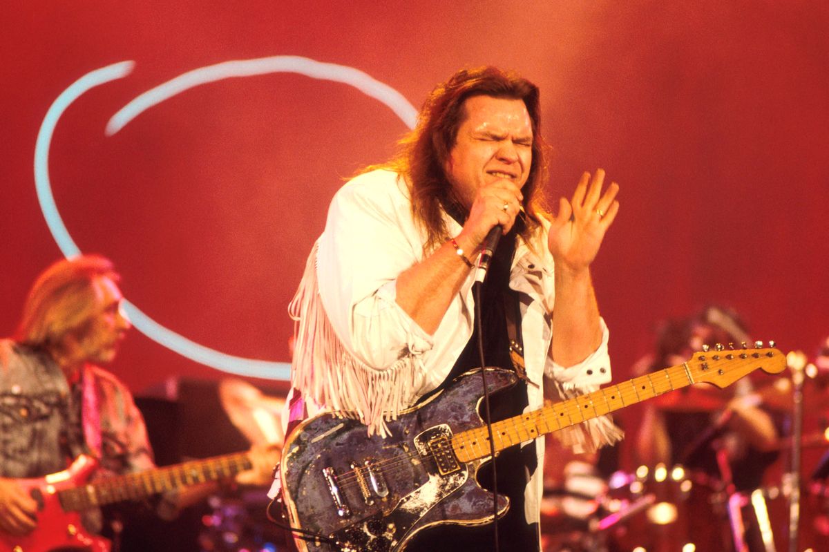 Meat Loaf performing in London, 1987