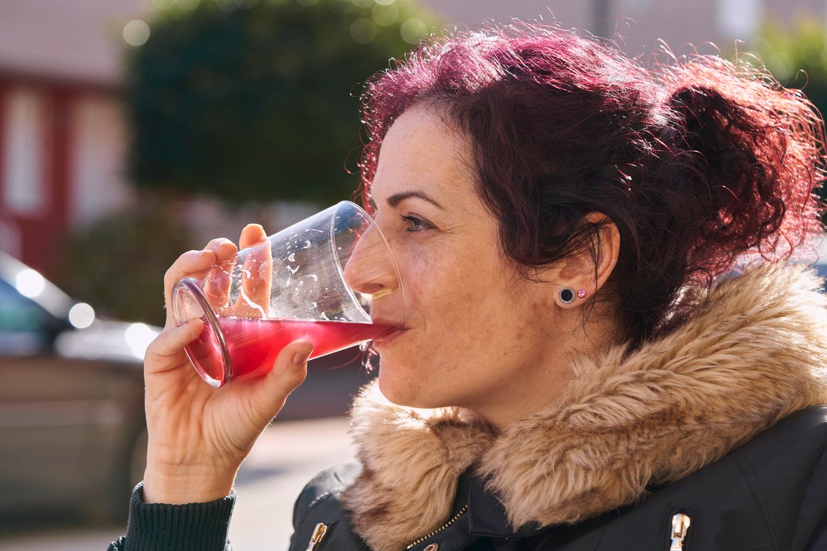The NHS website comes with a 'do not drink' alert to anyone on these tablets