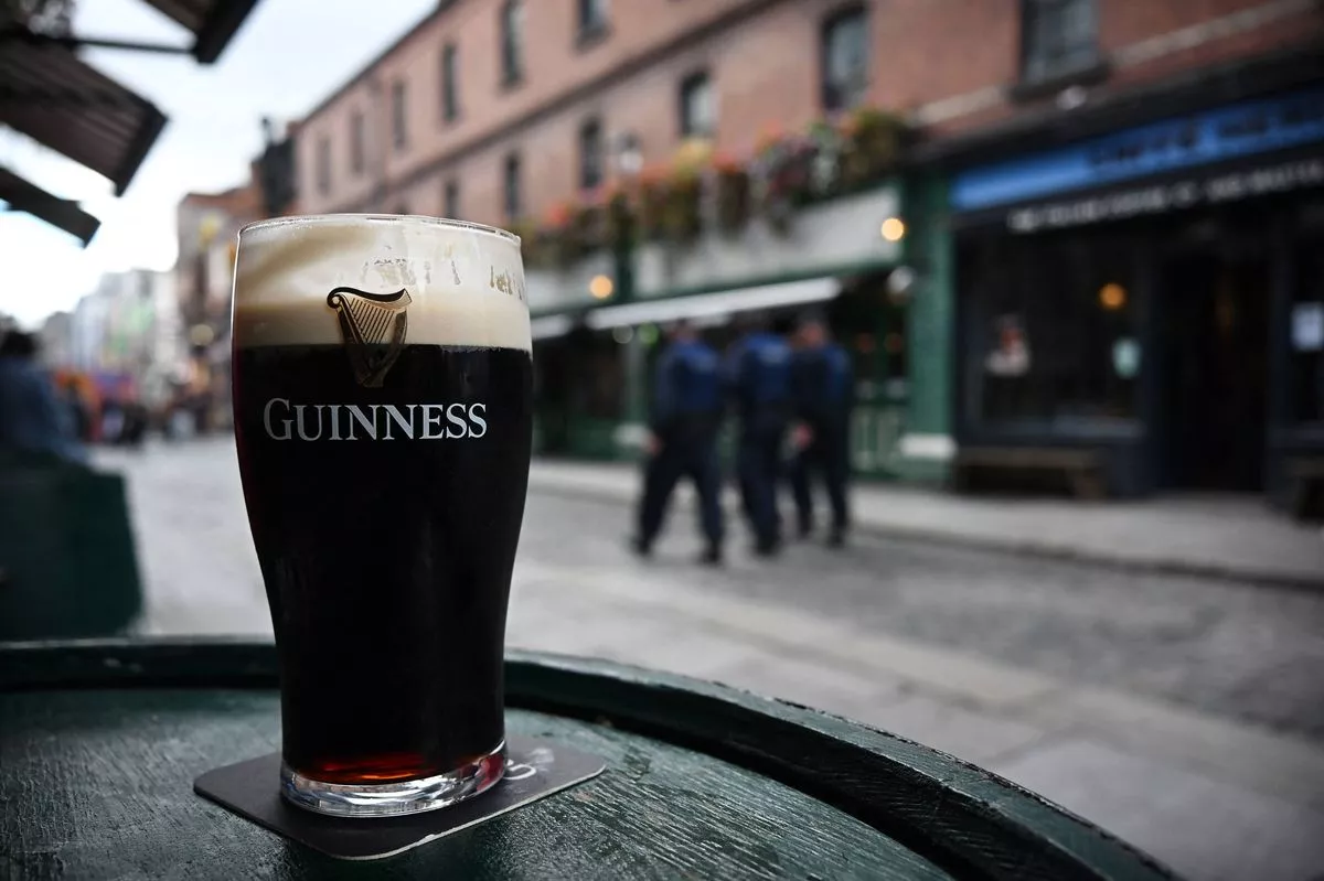 Pint of Guinness (stock image)