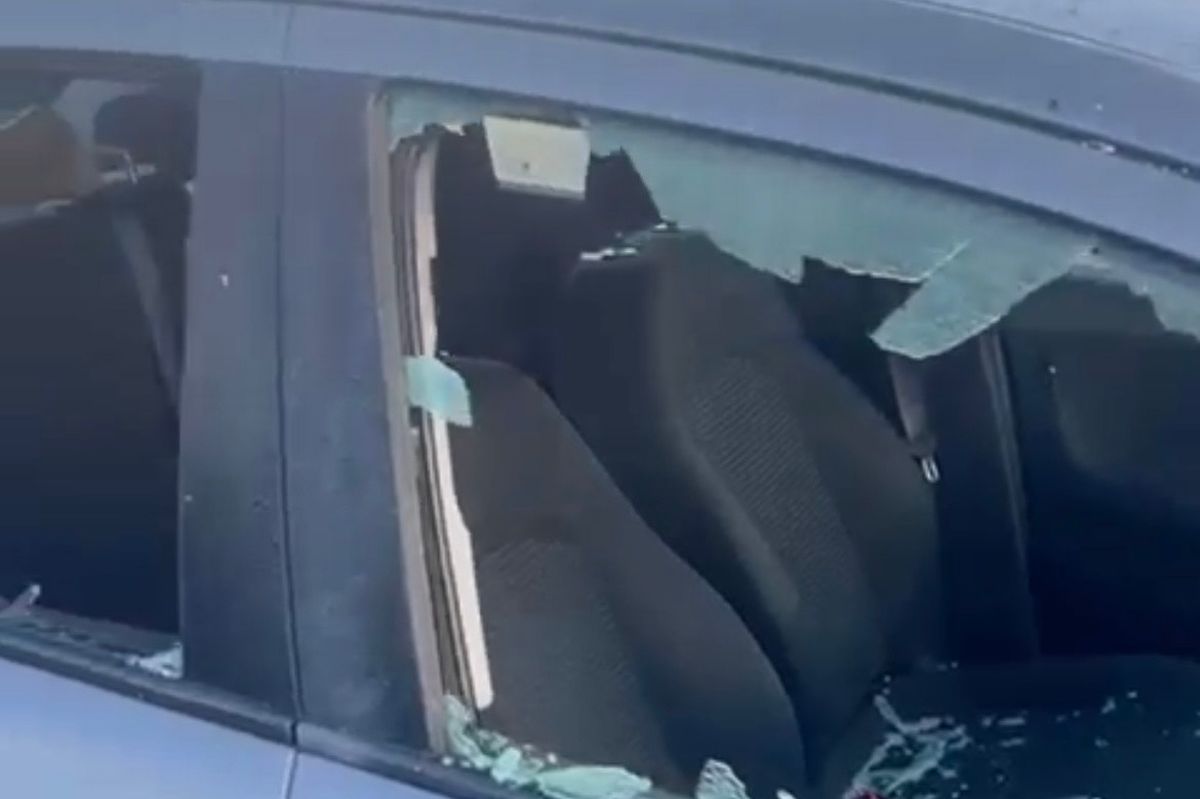 Vehicles were significantly damaged