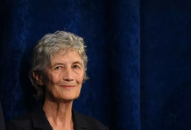 President of Ireland elect Catherine Connolly is pictured at Dublin castle as she is declared the winner of the presidential election on October 25, 2025 in Dublin, Ireland.