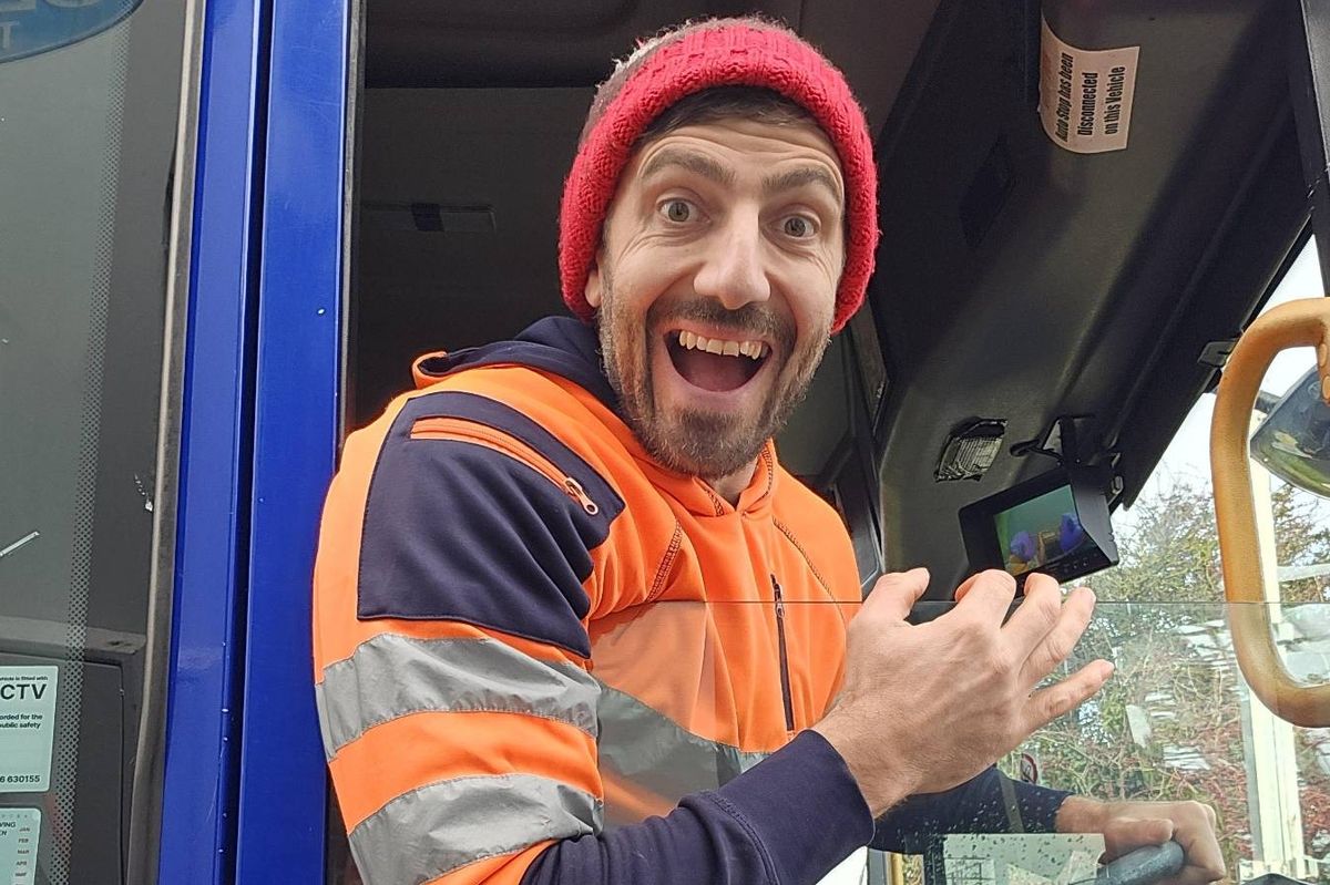 Ashley the bin man