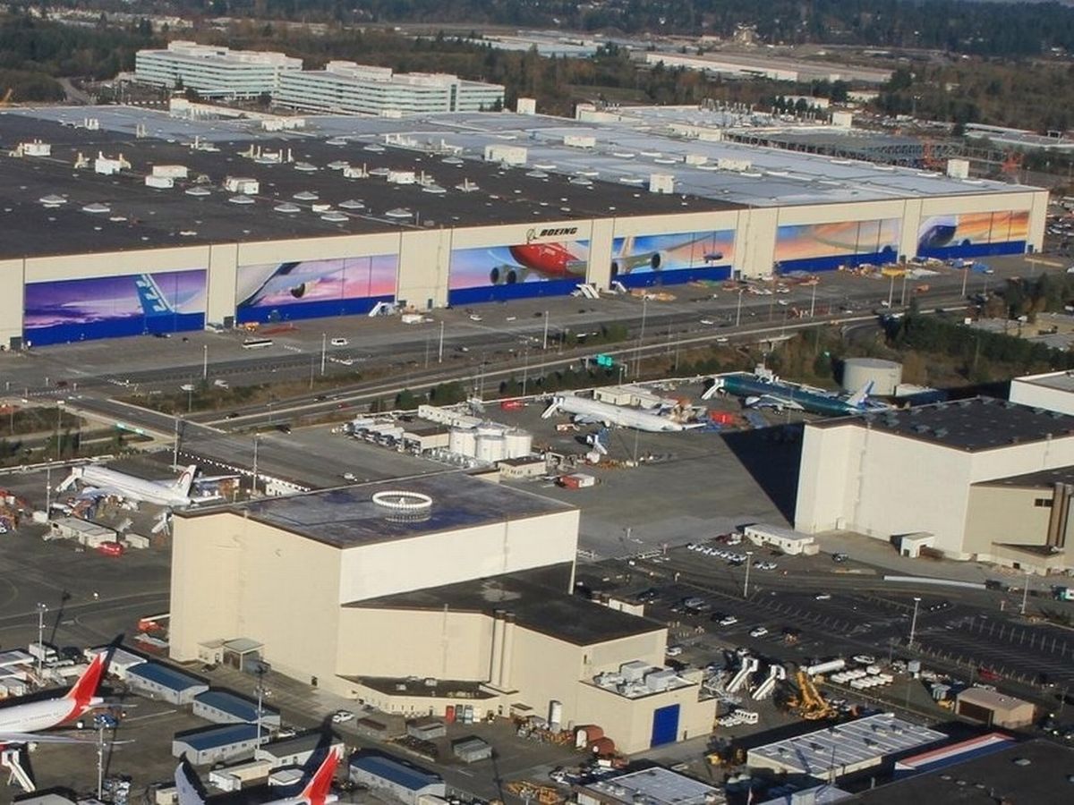 Boeing’s Everett factory