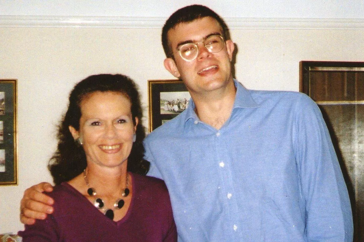 Mark with mum Sheila