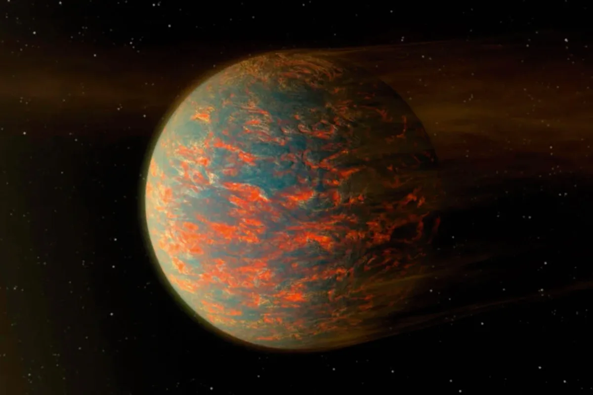 Illustration of exoplanet 55 Cancri e