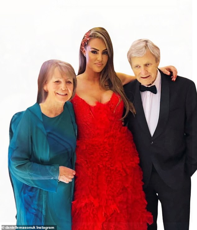 Jessie and Danielle spent 10 years at loggerheads, after Danielle accused the soap star of turning her back on her stepfather Ronald (pictured), who was battling leukaemia