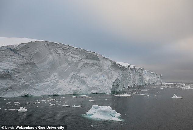 Using seismic stations located in Antarctica, a researcher detected over 360 glacial earthquakes. Two-thirds of these were located in the ocean-facing edge of the Thwaites Glacier (pictured)