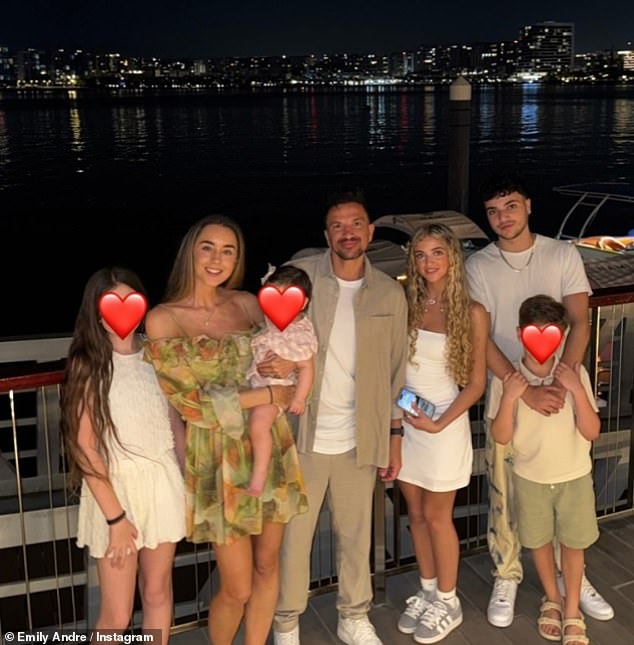 It comes after Peter revealed the strict parenting rule he applies to raising his youngest children