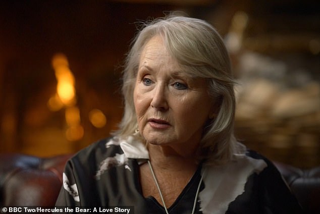 In Hercules the Bear: A Love Story, which airs on BBC Two on New Year's Eve, Maggie Robin describes the bond her husband had with the gentle giant, calling it 'magic'
