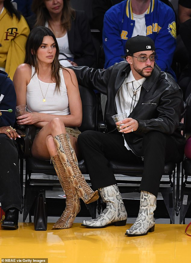 Kendall was previously linked to Puerto Rican rapper Bad Bunny, 31. The two stars had begun dating in February 2023 before splitting in 2024; They are seen in 2023