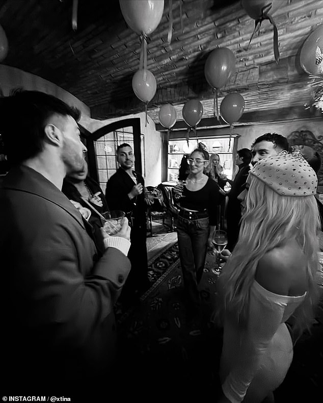 'Feeling the birthday love,' the Genie In A Bottle singer captioned the post