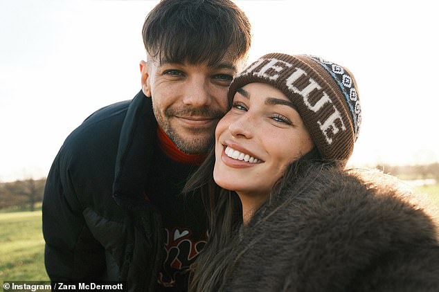 It comes after Zara offered another hint that her romance with boyfriend Louis Tomlinson is heating up as they prepare to celebrate their first Christmas together