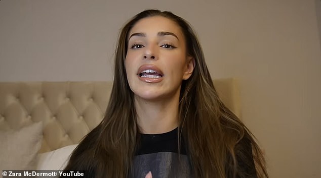 Zara McDermot thas revealed she has ditched Botox as she opened up about previously feeling the need to be 'more artificial' to feel confident