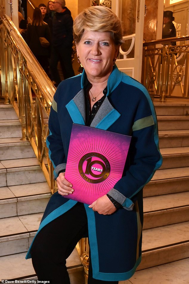 Following her appearance on The Celebrity Traitors this year, Claire Balding also made an appearance at the press show