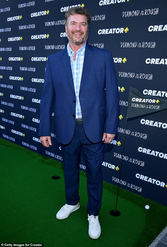 Finn - pictured in 2022 - is survived by his wife Donna and their two kids, Cassidy and Caitlin