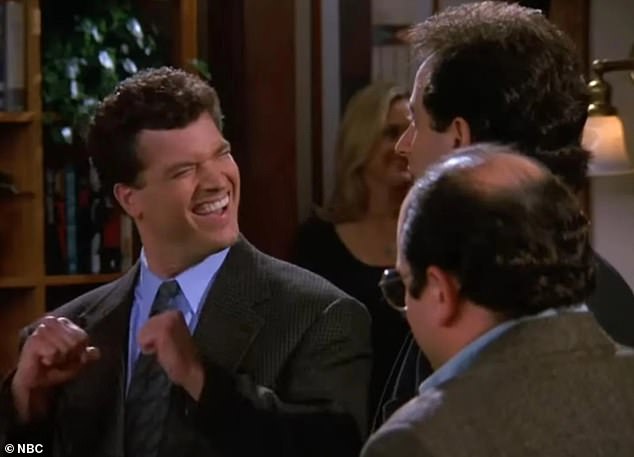 The comedian starred as Joe Mayo with Jerry Seinfeld and Jason Alexander in the 1998 episode of Seinfeld titled The Reverse Peephole