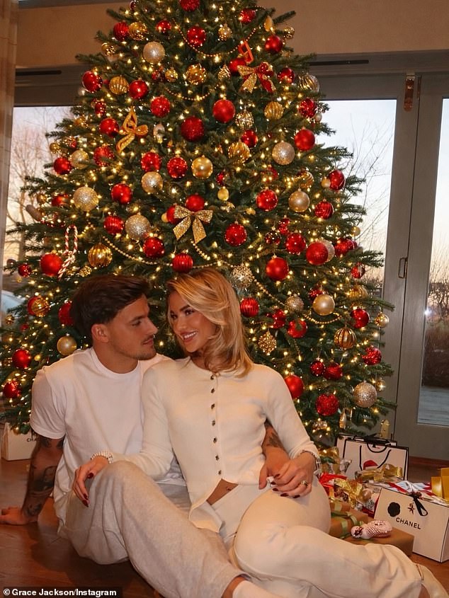 Love Island All Stars couple Grace Jackson and Luca Bish have sparked marriage rumours as they shared a sweet Christmas post on Instagram on Sunday