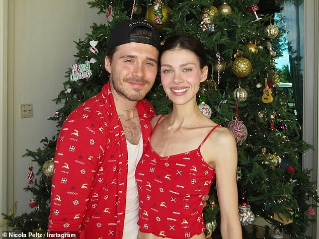 The family spent the Christmas in the Cotswolds, but Brooklyn was noticeably absent. Brooklyn and his wife Nicola Peltz, 30, are said to have had no contact with his family