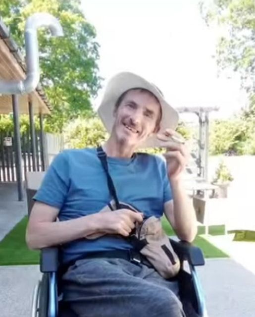 At 45 years old David Duffin is living with multiple sclerosis