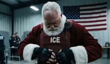 US Department of Homeland Security turns Santa into an ICE agent in 'digusting' AI video