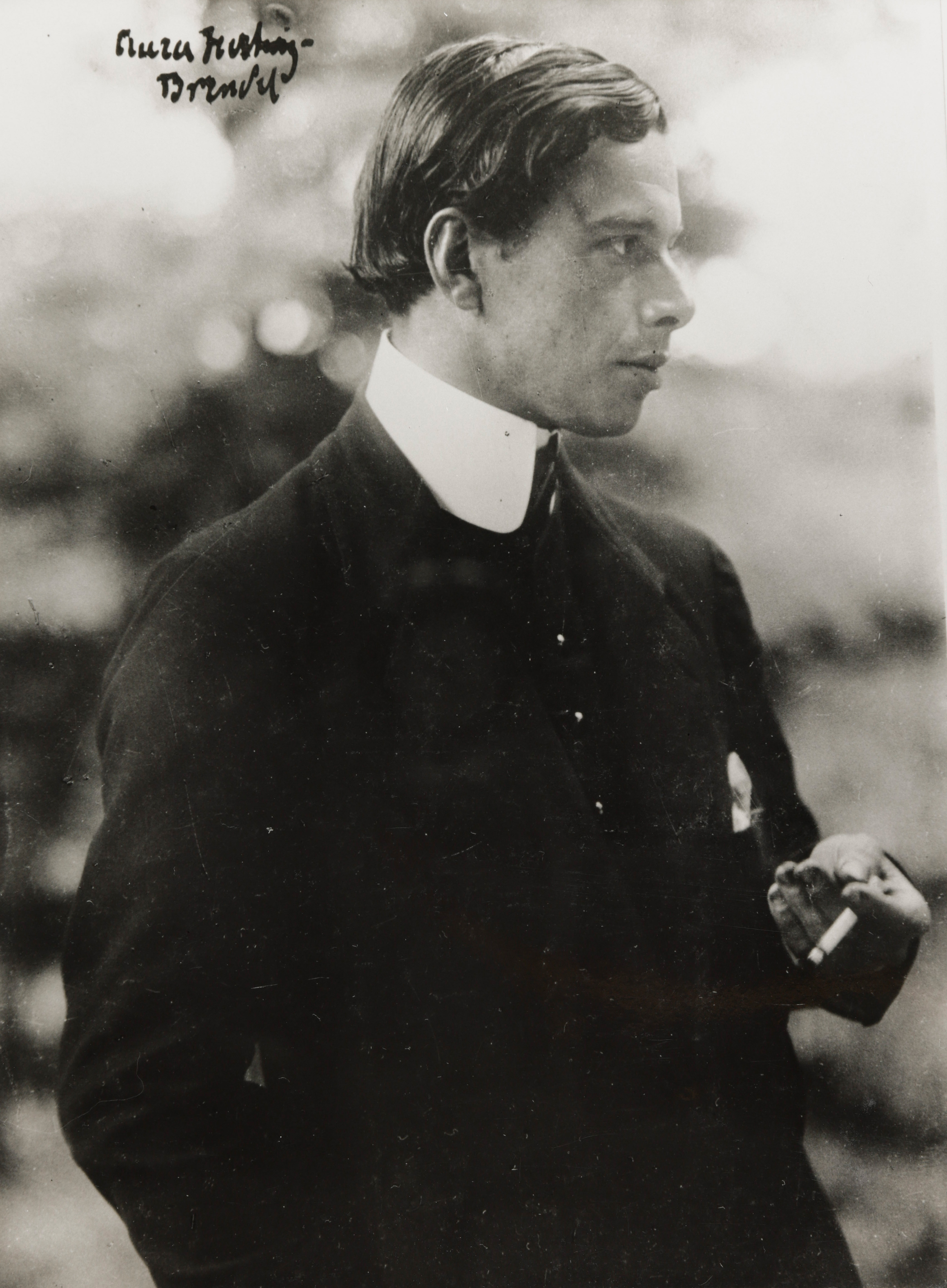 A master of self-promotion much before social media: Kirchner in 1913 (or 1914).