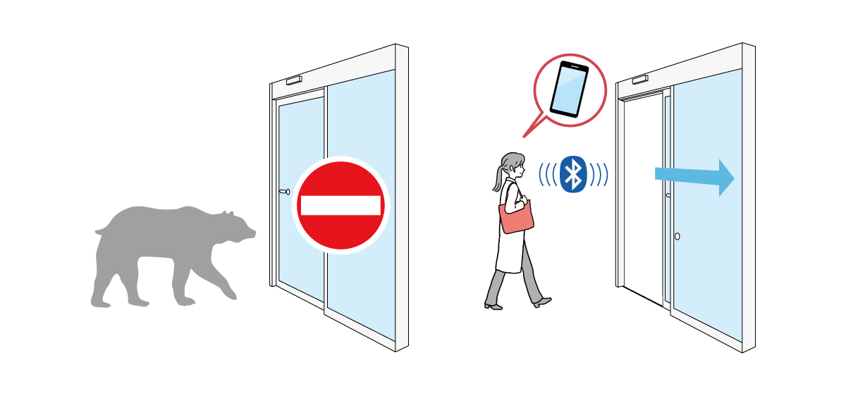 Japanese company selling bear-proof automatic doors