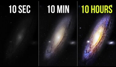 Photographing the Andromeda Galaxy for 10 Seconds vs 10 Hours