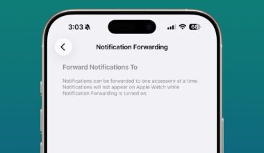 iOS 26.3 Adds Notification Forwarding Option for Third-Party Wearables