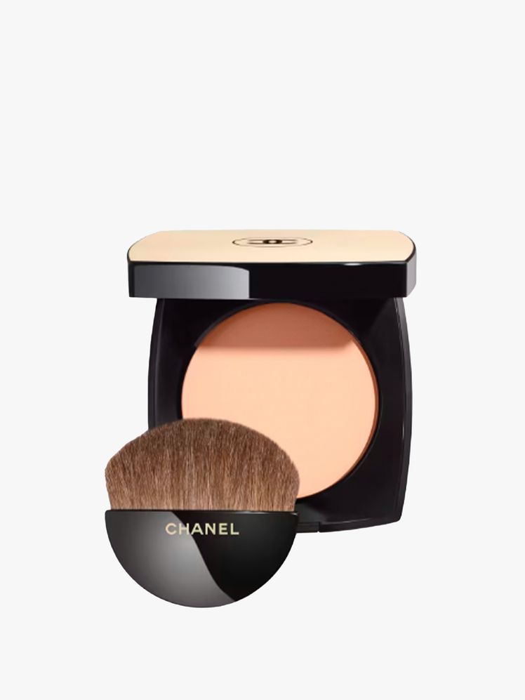 Image may contain: Head, Person, Face, Cosmetics, Face Makeup, Makeup, Brush, Device, and Tool