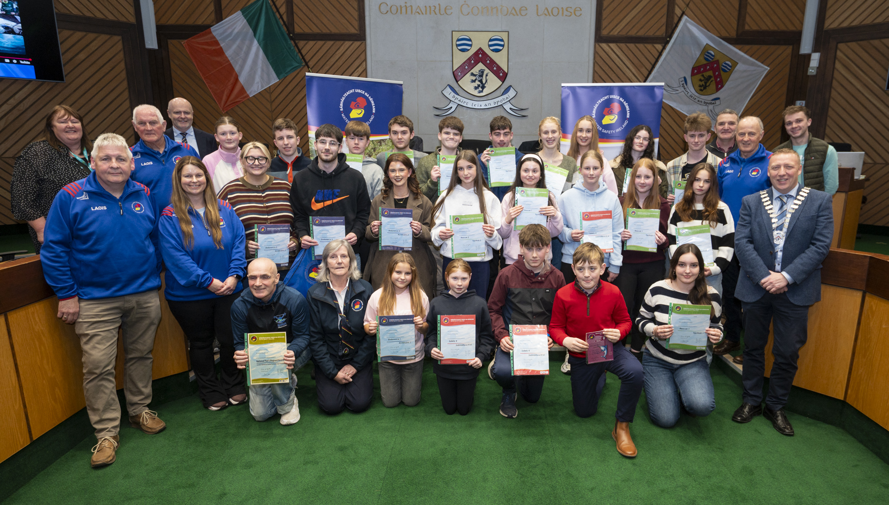 In Pictures: Water Safety Ireland Laois hosts annual Water Safety Awards ceremony