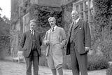 thumbnail: From left to right: WT Cosgrave, British prime minister Ramsay MacDonald and Northern Ireland prime minister James Craig during border discussions, 1924