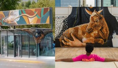 Look: Abu Dhabi turns buildings, streets into open-air galleries with 400 artworks