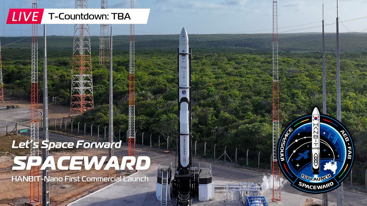 HANBIT-Nano | ‘SPACEWARD’ Mission Launch Livestream – INNOSPACE | 이노스페이스 - YouTube
