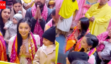 'Bigg Boss 19' fame Tanya Mittal seeks blessings from Premanand Maharaj ji in Vrindavan with her family; Netizens shower love |