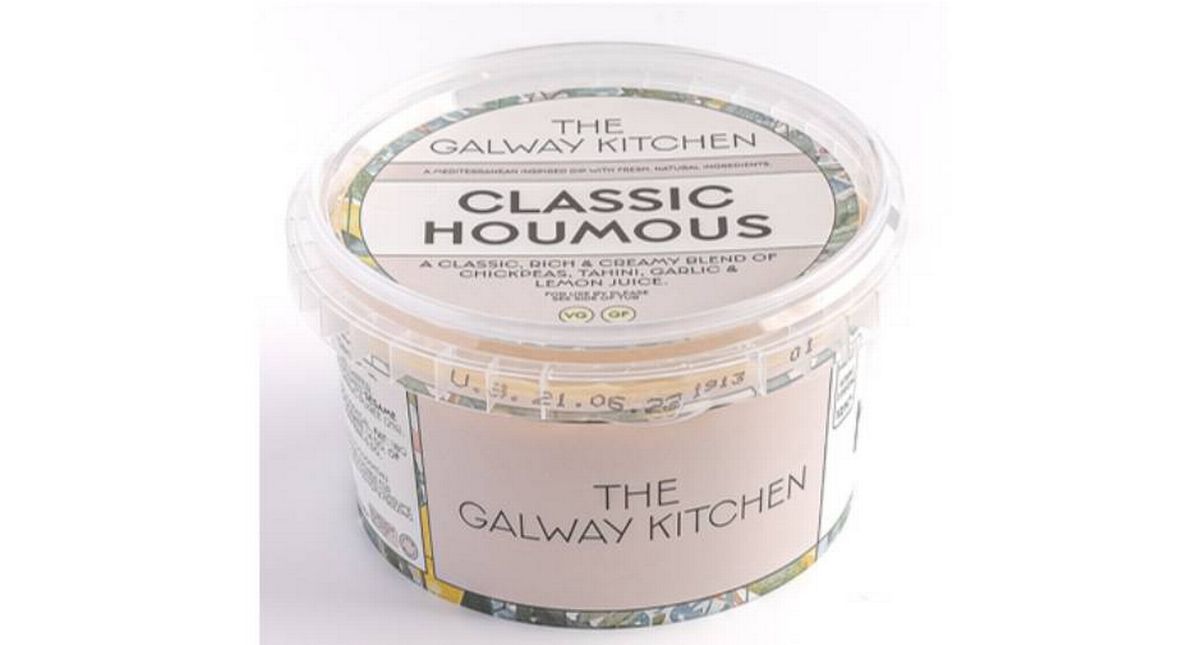 The above batch of The Galway Kitchen Classic Houmous is being recalled due to an incorrect use-by date which may make the batch unsafe to eat