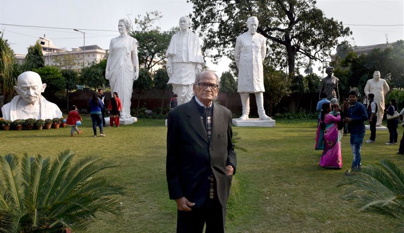 Ram Sutar, chief sculptor of Statue of Unity, dies at 100