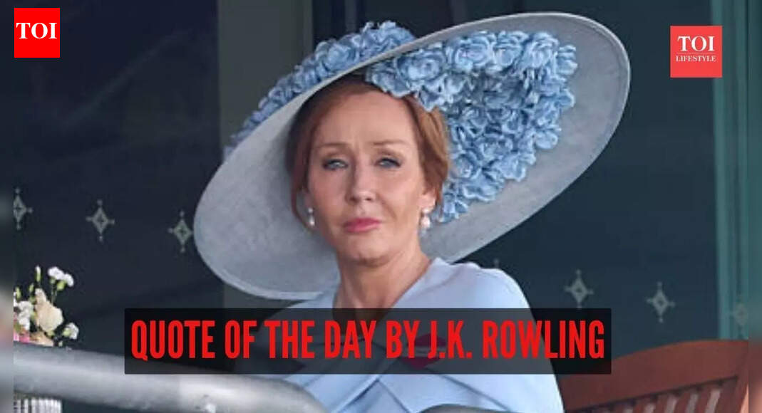 Quote of the day by J.K. Rowling: “It is impossible to live without failing at something, unless you live…” |