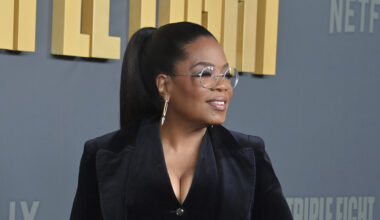 Cast member Oprah Winfrey attends the premiere of Netflix