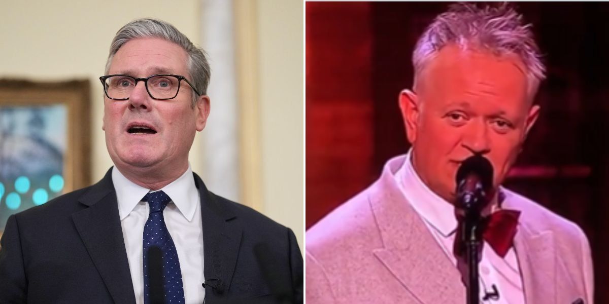 Keir Starmer met with boos from ITV Royal Variety Performance crowd as comedian mocks PM: 'He's in trouble'