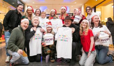Pop-up shop sells T-shirts to help Rock Against Homelessness in aid of Focus Ireland