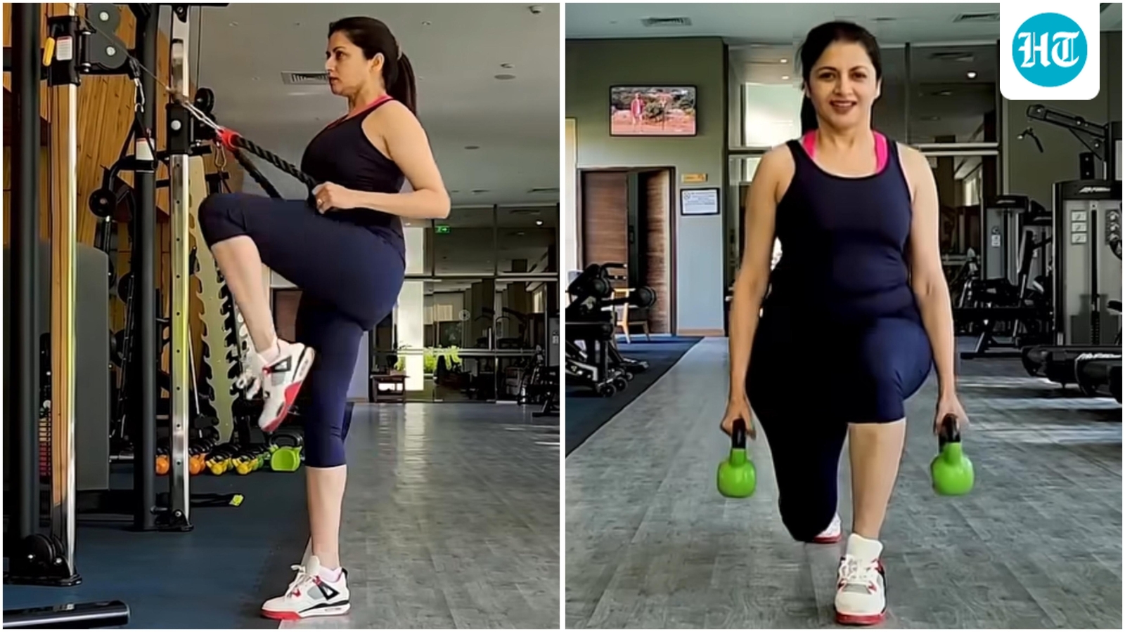 Bhagyashree shares quick workout that ‘covers both cardio and strength training': Do it anywhere, anytime without gym