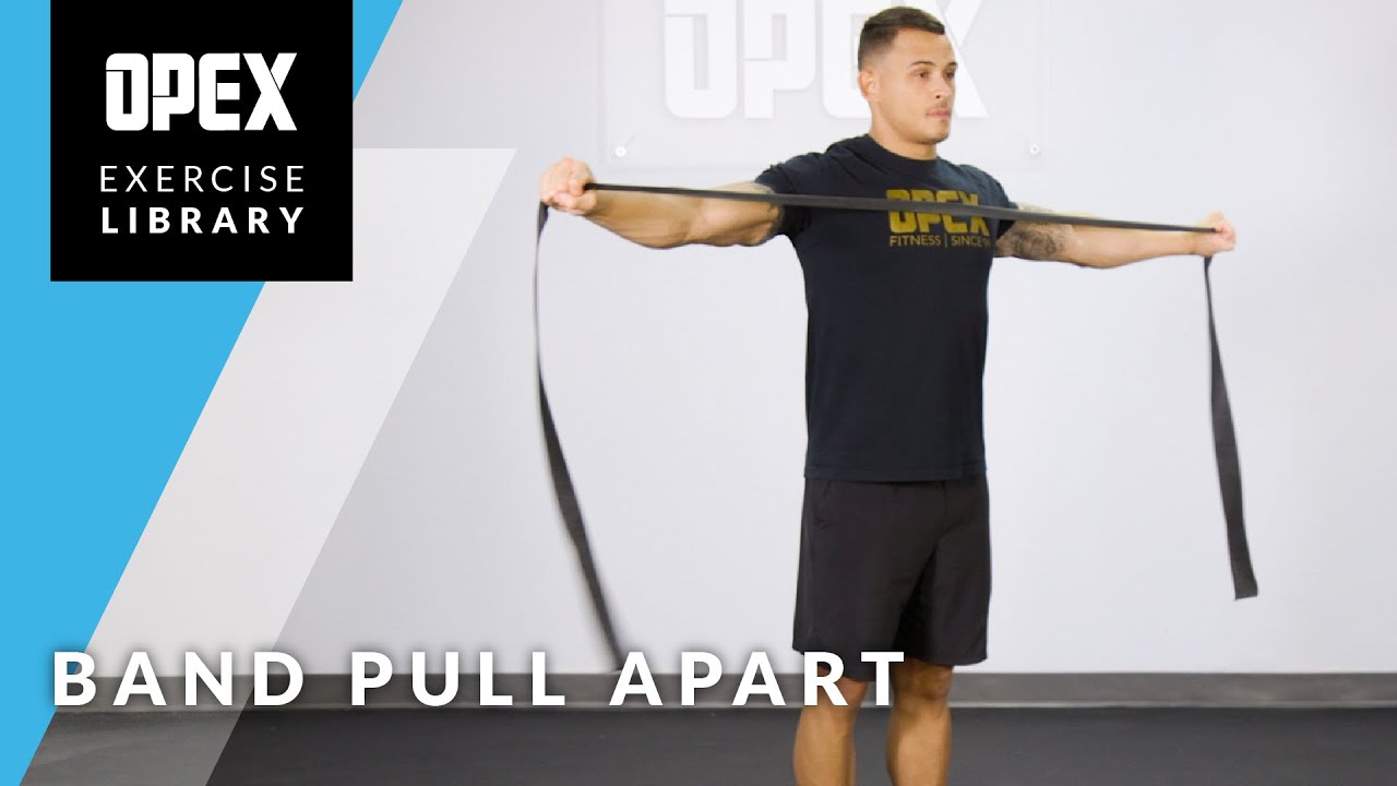 Band Pull Apart - Opex Exercise Library - YouTube