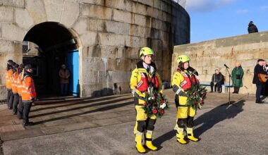 Hundreds gather to mark 130th anniversary of 15 men who drowned on Dún Laoghaire lifeboat