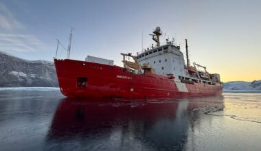 In 2025, melting sea ice allowed a Canadian icebreaker to enter the world's last ice area