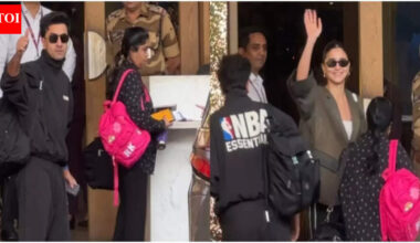 Ranbir Kapoor's clean-shaven look steals spotlight, 'Love & War' actor jets off with wife Alia Bhatt for New Year getaway | Hindi Movie News