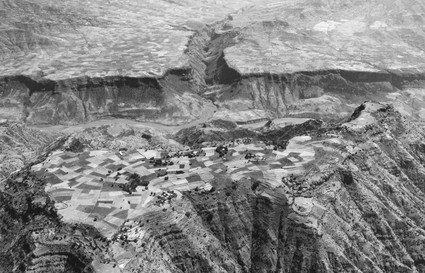 Small-scale farming in the Ethiopian Highlands. Compion says new agricultural practices on the terraced plots near the capital Addis Ababa are helping harvests and making farming more sustainable.