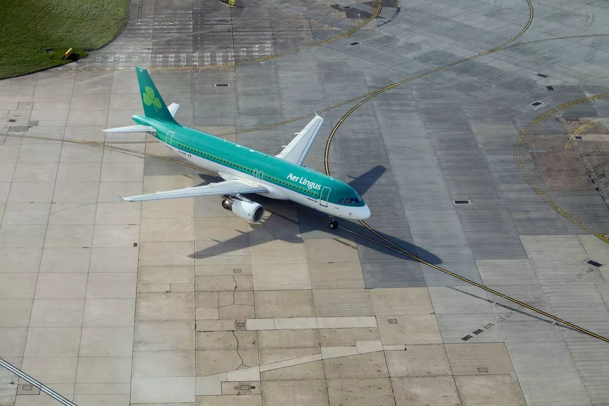 Aer Lingus stock image