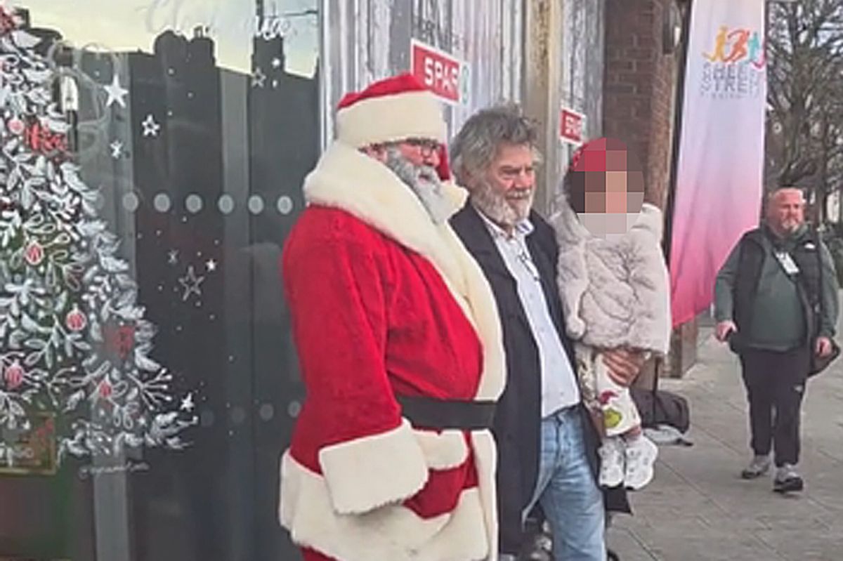 Gerry Hutch and Santa