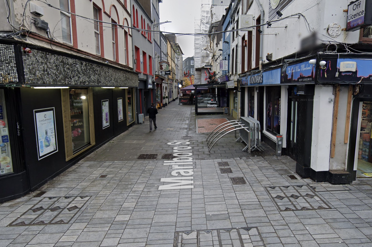 Bubba Shakespeare usually performs where Marlboro Street meets Oliver Plunkett Street in Cork city