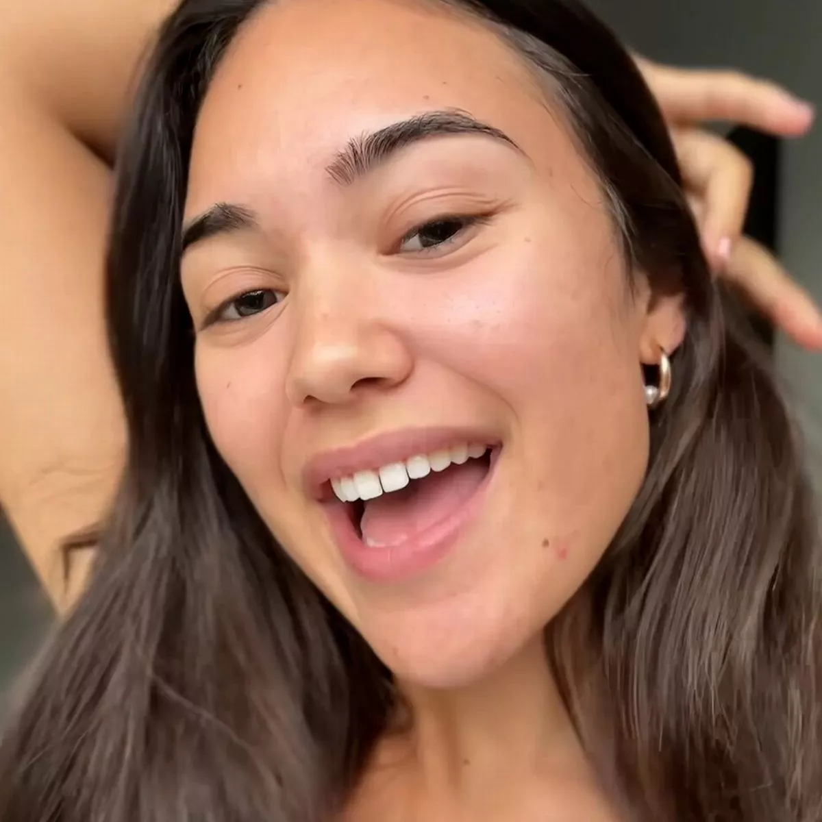 A customer after using MySweetSmile